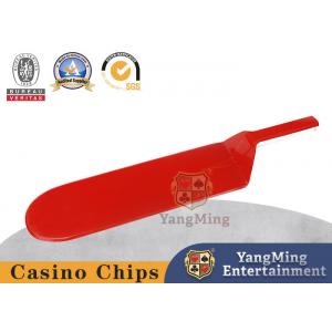 China Baccarat Roulette Table  Playing Card Shovel , Casino Acrylic Dealer Poker Card Paddle supplier
