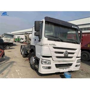 China Year 2013 Used Howo Tractor Truck 371hp 40-80 Tons Left Hand Driving For Ghana supplier