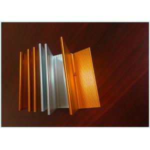 China Bronze Color Industrial Aluminum Profile 6m Normal Length Corrosion Resistant wholesale