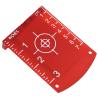 China 6 PCS Magnetic Inch-cm Leveling Board Target Plate Card For Laser Lines Horizontal & Vertical Distance Measuring Tools wholesale