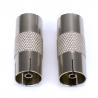 7.5mm CCTV TV 75-5 Cable F Type Female To Female Coax Connector
