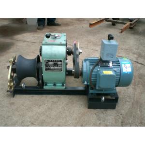 China Power Construction 3 Ton Electric Cable Pulling Winch With Electric Engine supplier