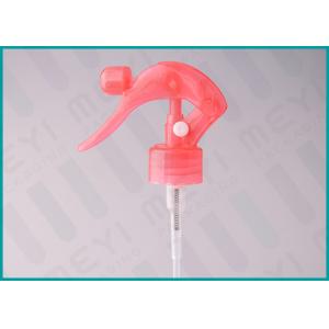 Red Trigger Spray Pump , 24/410 Water Hand Trigger Sprayer For Cosmetic Bottles