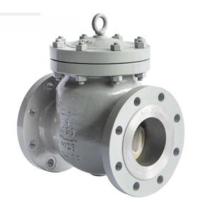 China Customized Request Cast Steel Flanged Swing Check Valve for Water and Industrial Usage supplier
