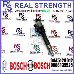 Diesel Common Rail Fuel Injector 0445120012 0986435525 0445120013 5010450532 For Renault  trucks  6.0DCi