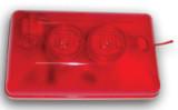 Sound & Flash Strobe Siren for Indoor Alarm