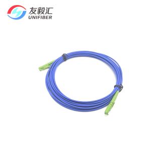 1550nm PM Fiber Patch Cord E2000/APC 3.0mm 1m Slow Axis For FTTP