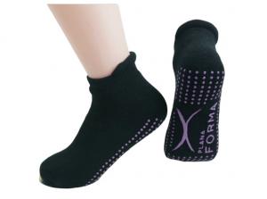 China Thick Terry Cotton Yoga Sock Barre Grip Sock Anti Slip Pilates Socks Design Custom on sale 