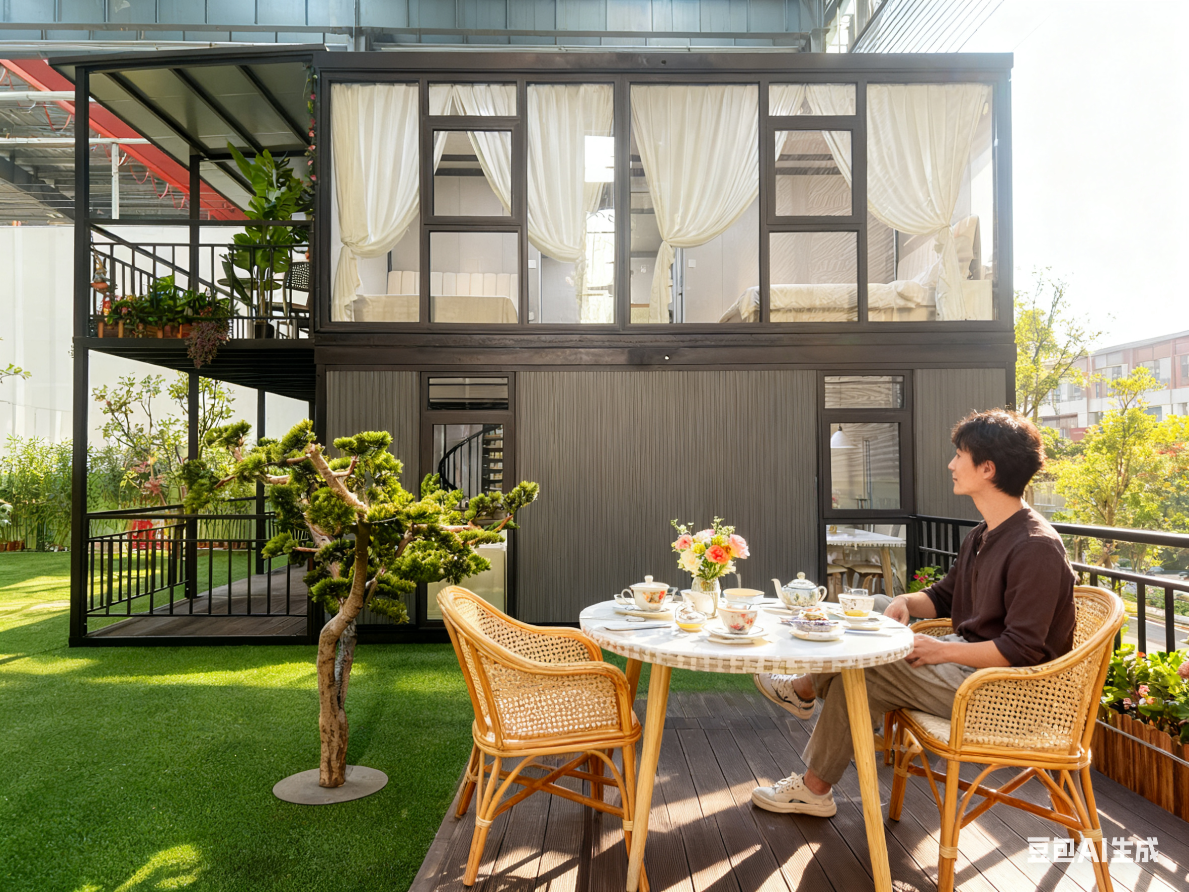 China Customizable Fireproof Two-layer Expandable Prefab Homes Temperature Resistance and Customizable Floors Customization wholesale