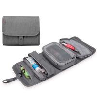 Gray Hanging Travel Toiletry Bag Cosmetic Travel Toiletry Organizer