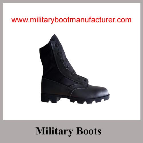 Wholesale China Made Full Grain Leather Military Jungle DMS Boot