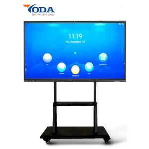 China 55 Inch LCD Interactive Touch Screen Flat Panel Display supplier
