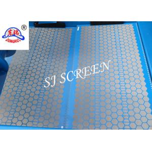 Oil Field Equipment Steel Frame Screen / Shaker Screen Mesh ISO Certification