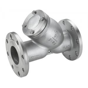 China Water Meter Steam Strainer With Plug and Drain Valve PN16 / Y Type Filter supplier