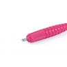 Pink Disposable Manual Tattoo Pen with Cap , 3D Embroidery Microblading Eyebrows