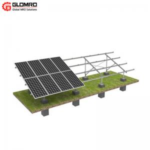 Aluminum alloy Solar Panel Ground Supports Solar Structure Installation Bracket