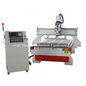 China Linear Auto Tool Changer CNC Router with Moving Tool Post supplier
