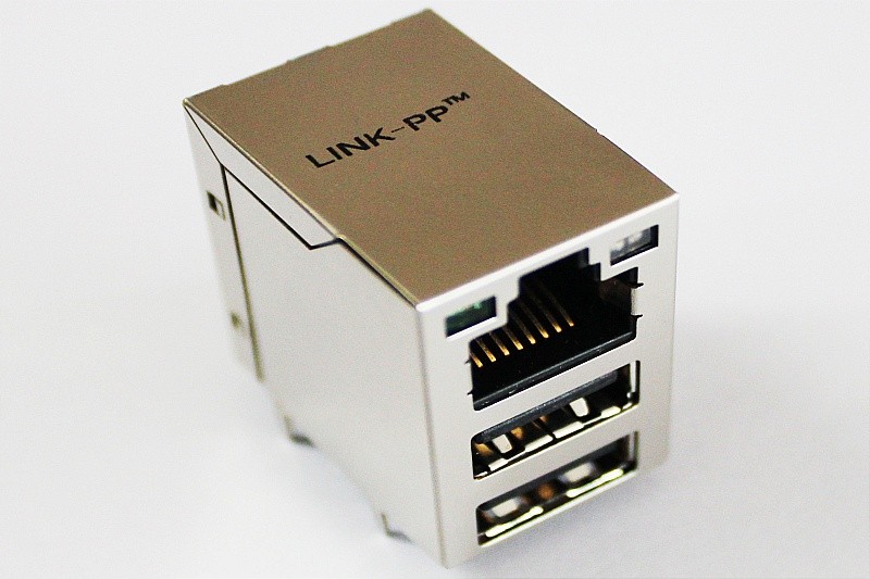China OEM padrão do costume de Jack do ângulo conector/8p8c direito do interruptor RJ45 USB supplier
