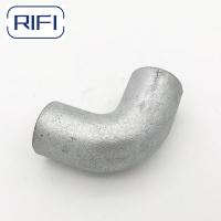 China 20mm 25mm Galvanised Conduit Elbow Solid 90 Degree Pipe Bend on sale