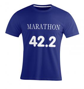 China 100% Polyester Running Teamwear Marathon Running Shirts Breathable Men Short Sleeve on sale 