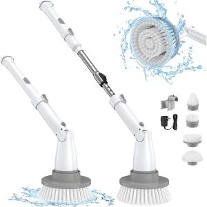 Battery Powered Electric Spin Scrubber Cleaning Brush 2500mAh