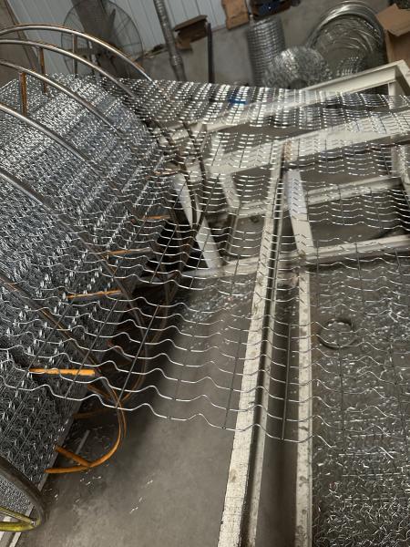 Ten Lines Q 235 Pipeline Reinforced Welded Wire Mesh ≥485 N/Mm² Wire Tensile Strength