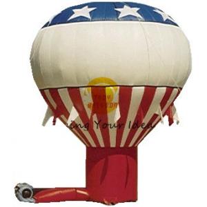 Colorful Custom Inflatable Advertising Balloon 8m Oxford Fabric For Backyard Parties