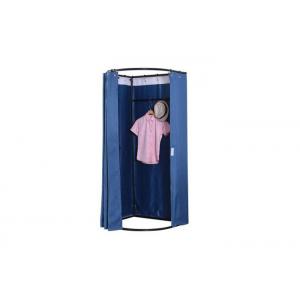 Iron Material Clothing Store Movable Fitting Room , Portable Shop Changing Room