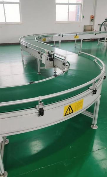 Línea transportadora de giro de 90 grados / Línea transportadora de giro / Línea transportadora de cinta / Línea de montaje / Cinturón transportador