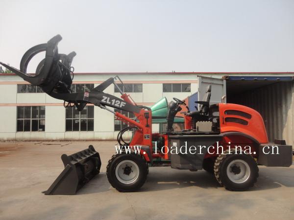 1.2t loader ZL12F with pallet fork/snow blower/snow plow/optional accessories