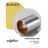 China Steel backing with CuPb10Sn10 JF-800 Bimetal Bushes Inch Sizes Ball shaped Oil sockets wholesale