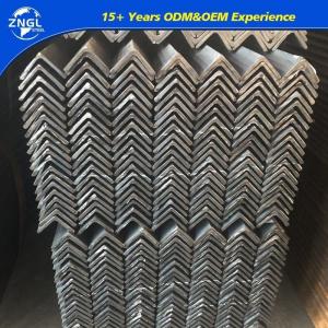 China Non-Alloy Hot Rolled Carbon Equal Angle Steel Bar Ss400 A36 for Construction Materials supplier