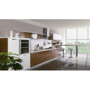 Melamine Faced Particle Board Kitchen Cabinets For Commercial  Kitchen Decoration