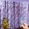 China 3M LED String Light Remote Control USB Garland Curtain Lamp Bedroom Fairy Wedding Christmas Decoration Supplies Holiday wholesale