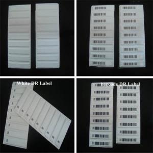 China UHF RFID 8.2Mhz EAS Labels Dimension 45*10.8mm High Detection Rate wholesale