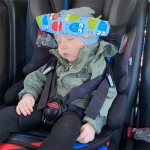 China Fixing Band Baby Head Support Holder Sleeping Belt Baby Safety Car Seat Sleep Head Travel Stroller Soft Pillow supplier
