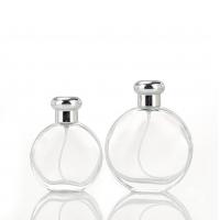China Transparent Glass Perfume Empty Bottles Clear 50 / 100ml on sale