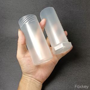 China 4cm ID PP Telescopic Plastic Tube Packaging Container Twist Lock Mechainism supplier