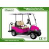 China Pink 48 Voltage Trojan Battery 4 Passenger Golf Cart Rear Drum Brake Type wholesale