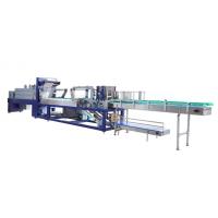 Automatic Beverage PE Shrink Film Wrapping Machine For Glass Bottle Water Line