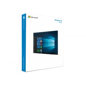 China Microsoft Windows 10 Home Retail Box with USB FPP License Key Code Win 10computer operating system Software supplier