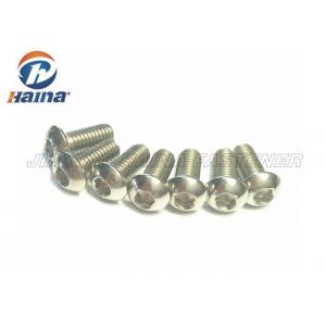 China A2 A4 Socket Button Cap Customized Flat Head Machine Screw For Railway supplier
