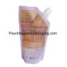 China Stand up pouch with spout for beverage, reusable and foldable for liquid wholesale