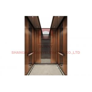 Luxury Stainless Steel Cabin Residential Home Elevators 10 Persons