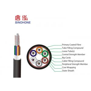 Fiber Optic Duct Cable Air Blown Fiber Optic Cable 12 Strand Fiber Optic Cable