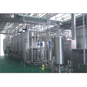 UHT Sterilizer Soft Drink Production Line , Plastic Bottle Hot Filling Machine