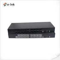 China OEM 32Ch Analog Fiber Optic Accessories Fiber To Phone Line Converter FXO FXS on sale