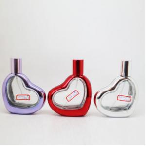30ML heart shape glass perfume empty bottle for women gift