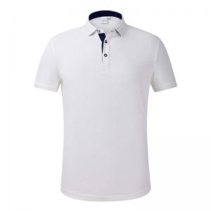 China No Pilling Short Sleeve T Shirt SGS Mens Plain Polo Shirts Breathable supplier