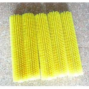 China Custom Nylon Bristle Cleaning Brush Roller Cylindrical supplier